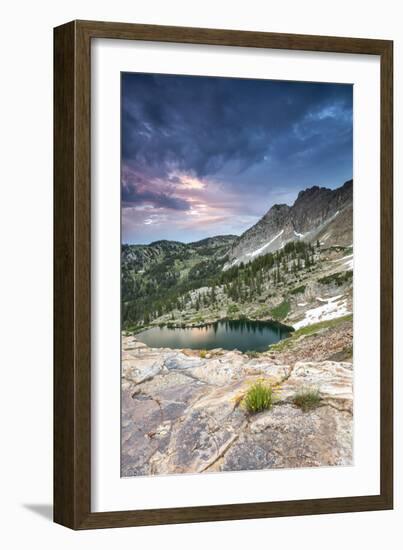 Cecret Lake In Little Cottonwood Canyon-Lindsay Daniels-Framed Photographic Print