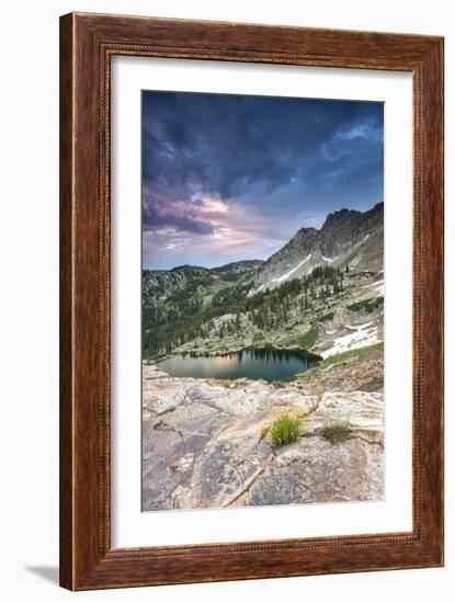 Cecret Lake In Little Cottonwood Canyon-Lindsay Daniels-Framed Photographic Print