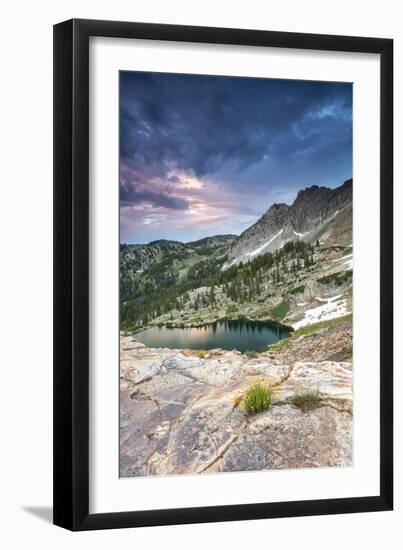 Cecret Lake In Little Cottonwood Canyon-Lindsay Daniels-Framed Photographic Print