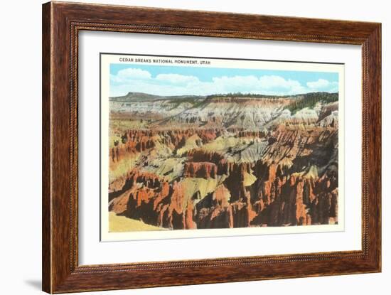 Cedar Brakes National Monument, Utah-null-Framed Art Print