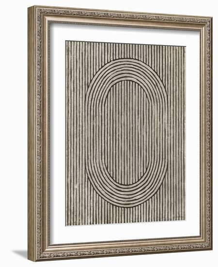 Cedar Grooves I-Vanna Lam-Framed Art Print