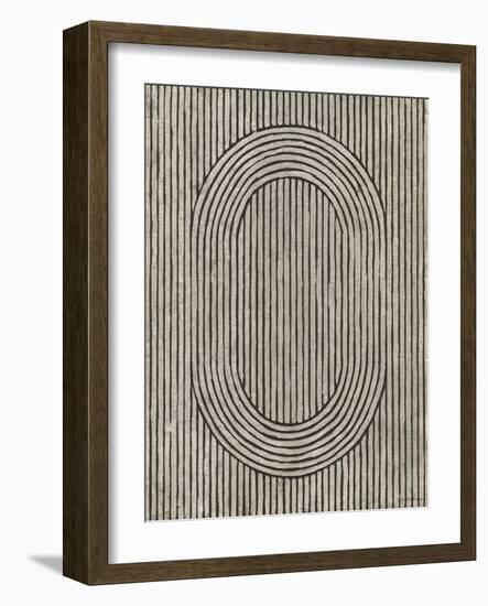 Cedar Grooves I-Vanna Lam-Framed Art Print