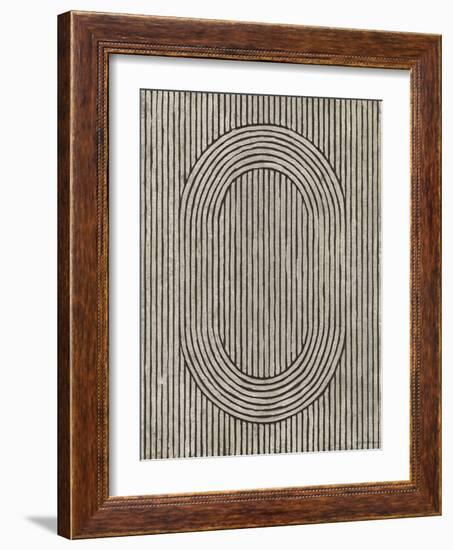 Cedar Grooves I-Vanna Lam-Framed Art Print