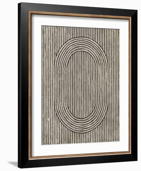 Cedar Grooves I-Vanna Lam-Framed Art Print