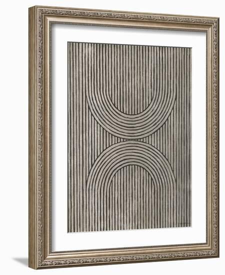 Cedar Grooves II-Vanna Lam-Framed Art Print
