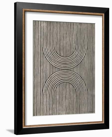 Cedar Grooves II-Vanna Lam-Framed Art Print