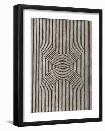 Cedar Grooves II-Vanna Lam-Framed Art Print