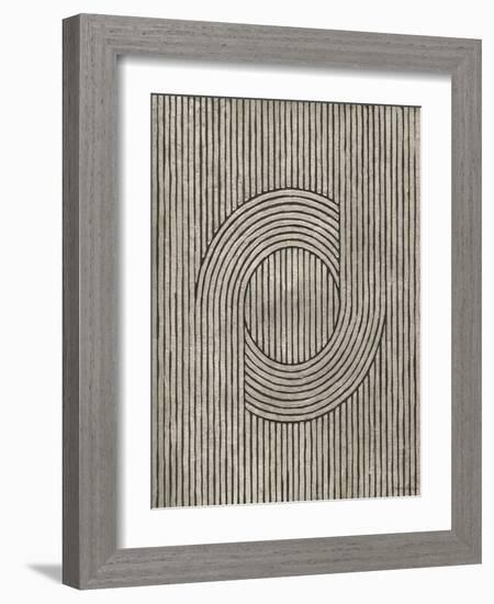 Cedar Grooves III-Vanna Lam-Framed Art Print