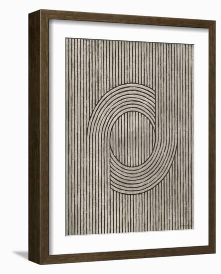 Cedar Grooves III-Vanna Lam-Framed Art Print