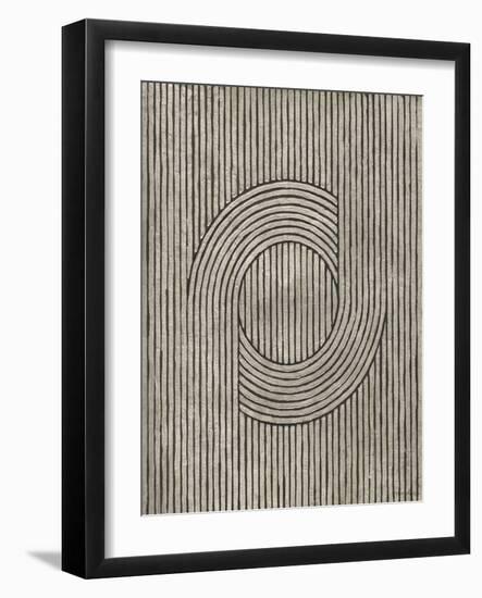 Cedar Grooves III-Vanna Lam-Framed Art Print