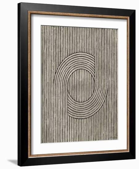 Cedar Grooves III-Vanna Lam-Framed Art Print