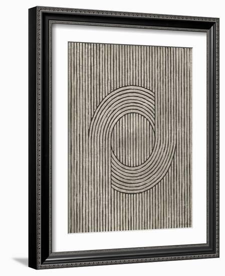 Cedar Grooves III-Vanna Lam-Framed Art Print