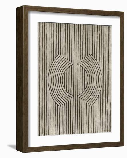 Cedar Grooves IV-Vanna Lam-Framed Art Print