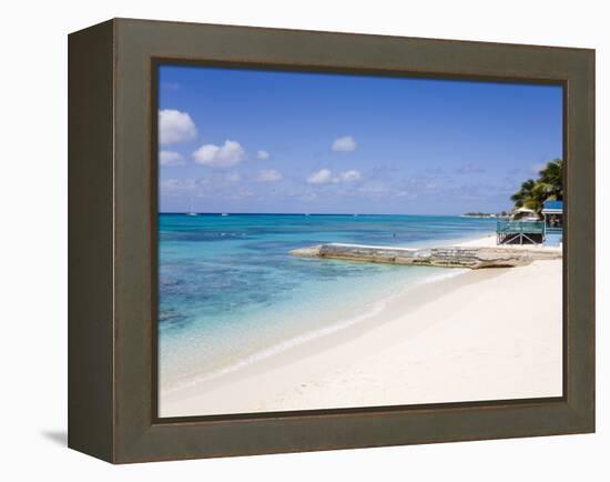 Cedar Grove Beach, Cockburn Town, Grand Turk Island, Turks and Caicos Islands, West Indies-Richard Cummins-Framed Premier Image Canvas