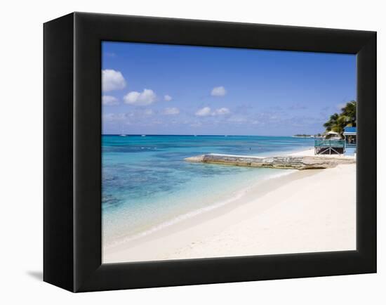 Cedar Grove Beach, Cockburn Town, Grand Turk Island, Turks and Caicos Islands, West Indies-Richard Cummins-Framed Premier Image Canvas