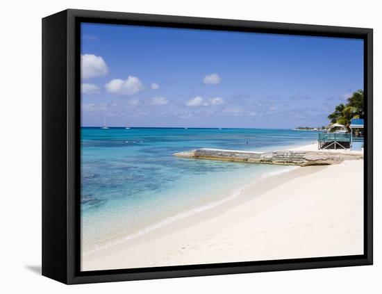 Cedar Grove Beach, Cockburn Town, Grand Turk Island, Turks and Caicos Islands, West Indies-Richard Cummins-Framed Premier Image Canvas