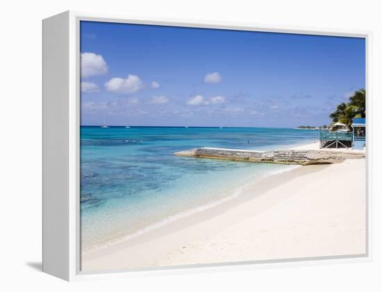 Cedar Grove Beach, Cockburn Town, Grand Turk Island, Turks and Caicos Islands, West Indies-Richard Cummins-Framed Premier Image Canvas