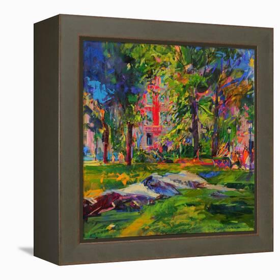 Cedar Hill, Central Park-Peter Graham-Framed Premier Image Canvas