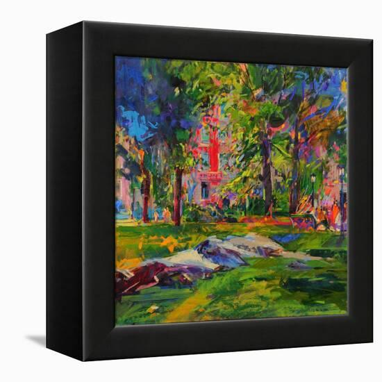 Cedar Hill, Central Park-Peter Graham-Framed Premier Image Canvas