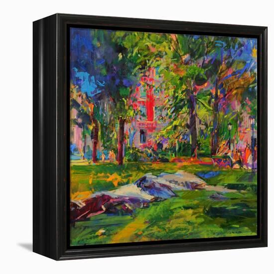 Cedar Hill, Central Park-Peter Graham-Framed Premier Image Canvas