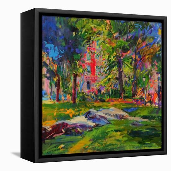 Cedar Hill, Central Park-Peter Graham-Framed Premier Image Canvas