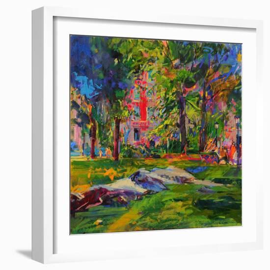 Cedar Hill, Central Park-Peter Graham-Framed Giclee Print