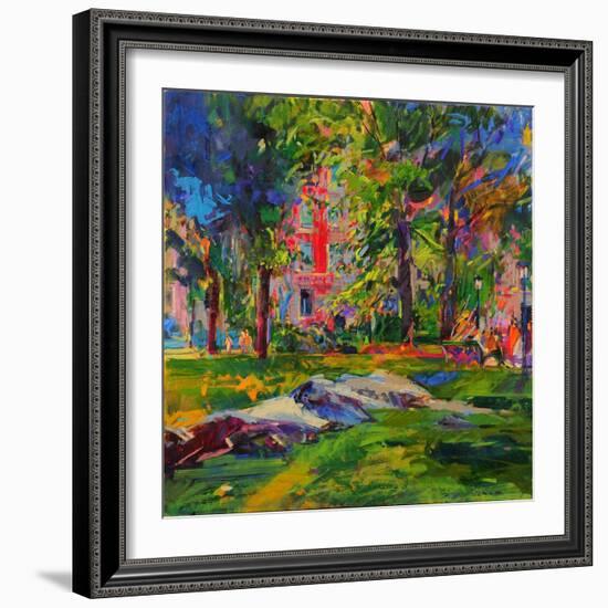 Cedar Hill, Central Park-Peter Graham-Framed Giclee Print