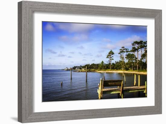 Cedar Island Bay-Alan Hausenflock-Framed Photographic Print