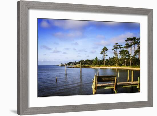 Cedar Island Bay-Alan Hausenflock-Framed Photographic Print