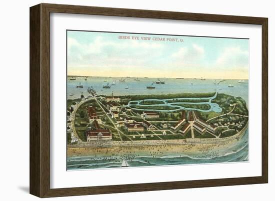 Cedar Point, Ohio-null-Framed Art Print