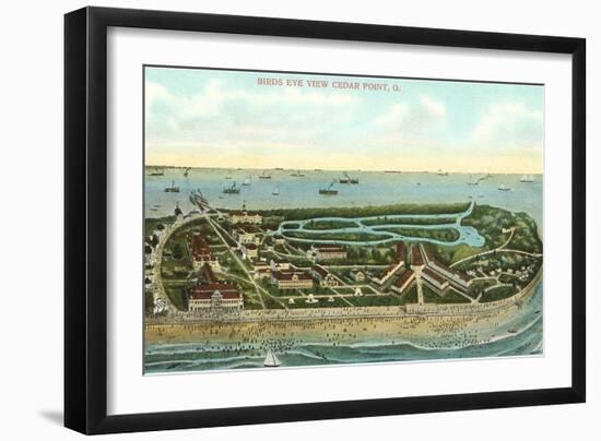 Cedar Point, Ohio-null-Framed Art Print