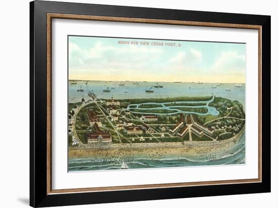 Cedar Point, Ohio-null-Framed Art Print