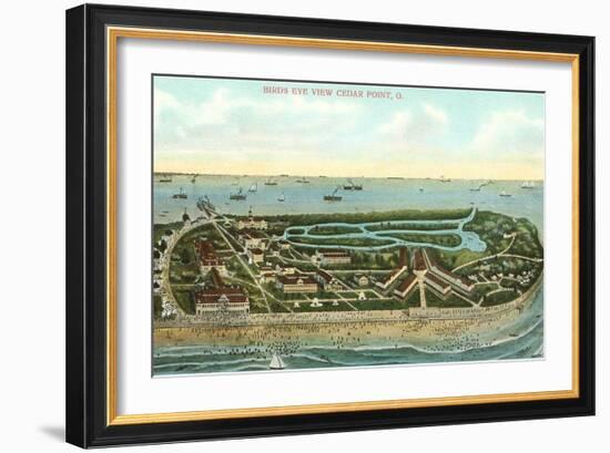 Cedar Point, Ohio-null-Framed Art Print