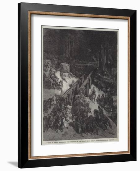 Cedars of Lebanon Destined for the Construction of the Temple-null-Framed Giclee Print