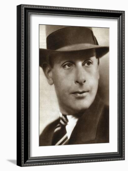 Cedric Hardwicke, English Actor, 1933-null-Framed Giclee Print