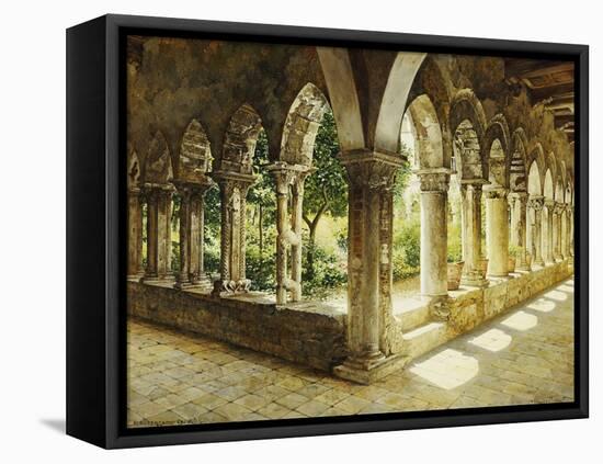 Cefalu Cloisters, Sicily, 1911-Josef Theodor Hansen-Framed Premier Image Canvas