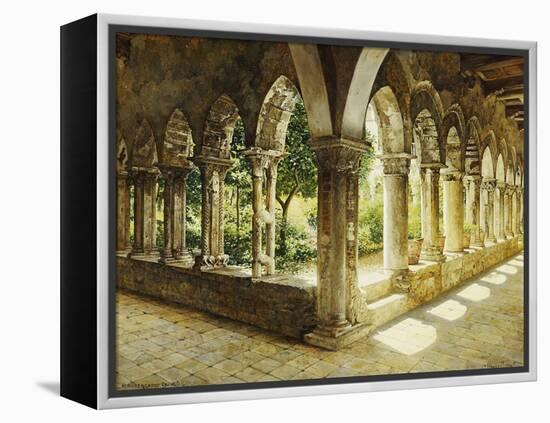 Cefalu Cloisters, Sicily, 1911-Josef Theodor Hansen-Framed Premier Image Canvas