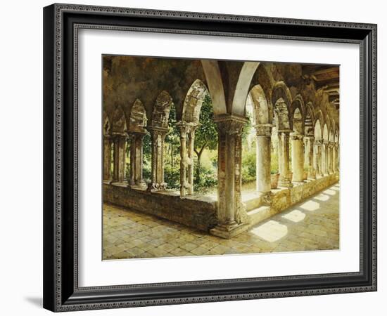 Cefalu Cloisters, Sicily, 1911-Josef Theodor Hansen-Framed Giclee Print