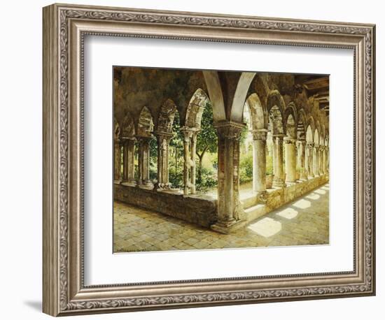 Cefalu Cloisters, Sicily, 1911-Josef Theodor Hansen-Framed Giclee Print