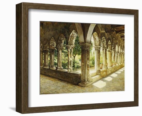 Cefalu Cloisters, Sicily, 1911-Josef Theodor Hansen-Framed Giclee Print