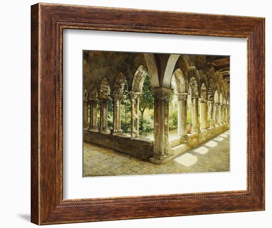 Cefalu Cloisters, Sicily, 1911-Josef Theodor Hansen-Framed Giclee Print