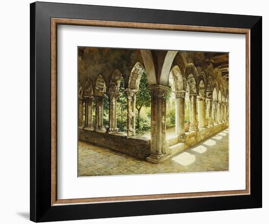 Cefalu Cloisters, Sicily, 1911-Josef Theodor Hansen-Framed Giclee Print