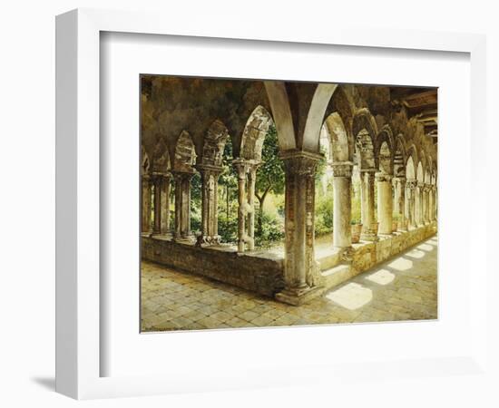 Cefalu Cloisters, Sicily, 1911-Josef Theodor Hansen-Framed Giclee Print