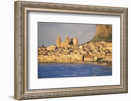 Cefalu, Palermo District, Sicily, Italy, Mediterranean, Europe-Bruno Morandi-Framed Photographic Print