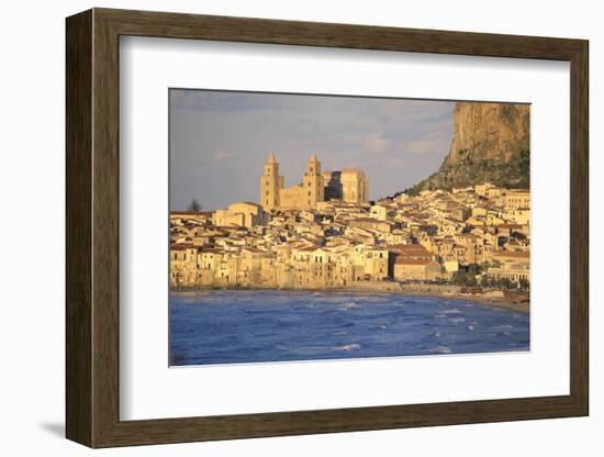 Cefalu, Palermo District, Sicily, Italy, Mediterranean, Europe-Bruno Morandi-Framed Photographic Print