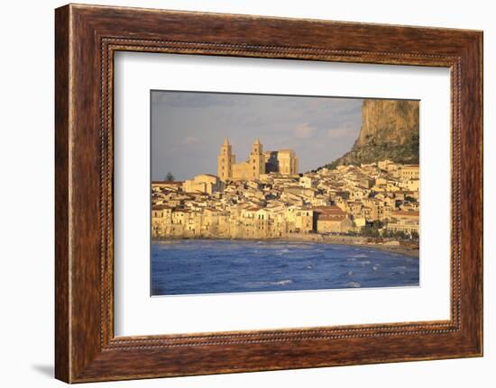 Cefalu, Palermo District, Sicily, Italy, Mediterranean, Europe-Bruno Morandi-Framed Photographic Print