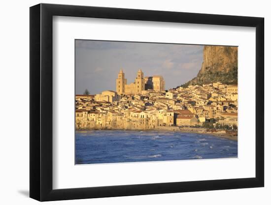 Cefalu, Palermo District, Sicily, Italy, Mediterranean, Europe-Bruno Morandi-Framed Photographic Print