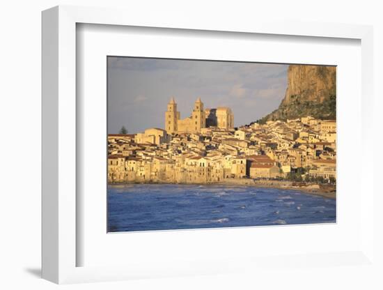 Cefalu, Palermo District, Sicily, Italy, Mediterranean, Europe-Bruno Morandi-Framed Photographic Print