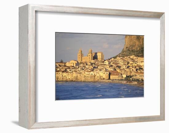 Cefalu, Palermo District, Sicily, Italy, Mediterranean, Europe-Bruno Morandi-Framed Photographic Print