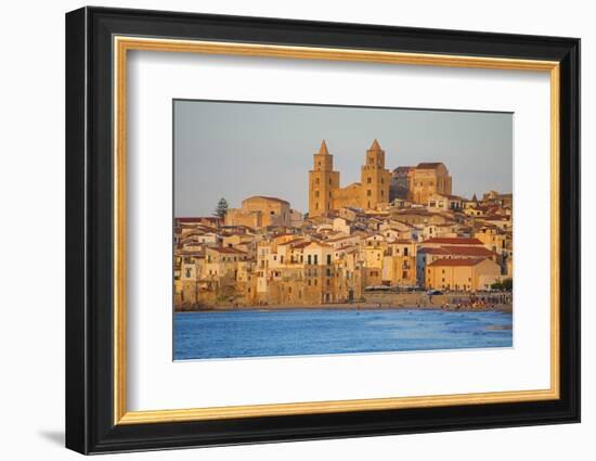 Cefalu, Sicily, Italy, Europe-Marco Simoni-Framed Photographic Print